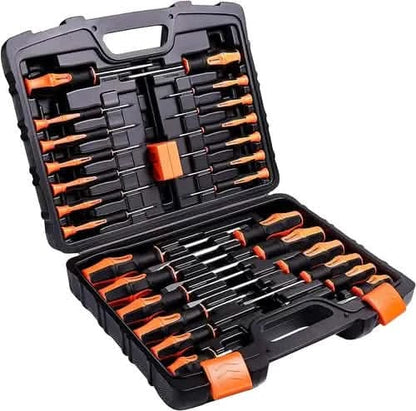 27-Pieces: Professional Screwdriver Set with Case - A-1 Thread Vault