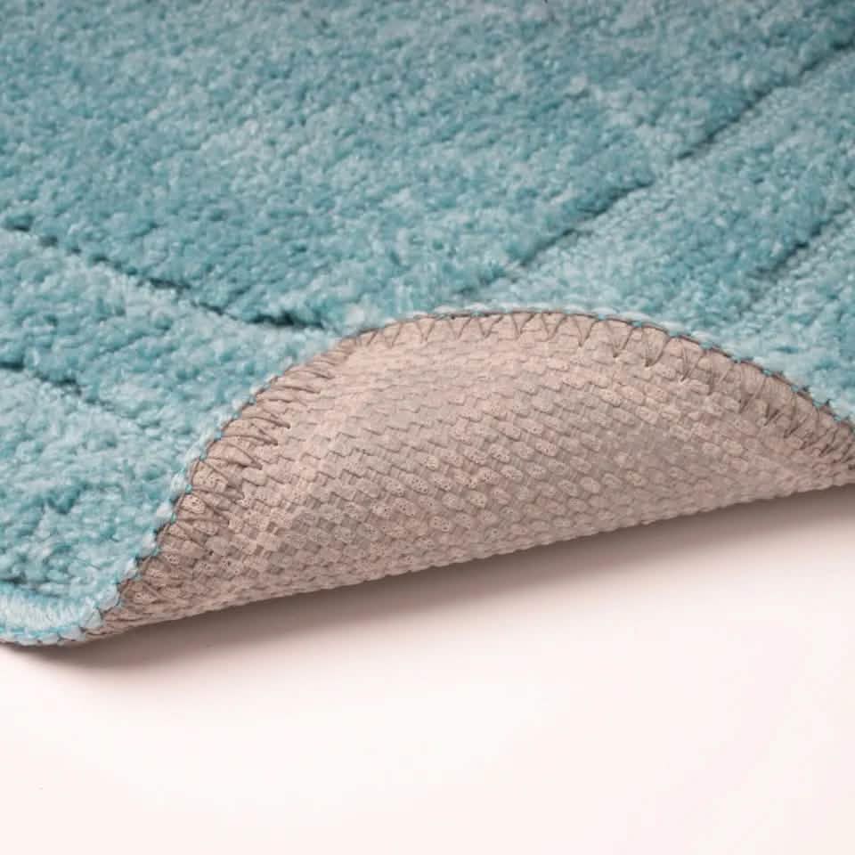 2-Piece: Bibb Home Microfiber Shag Bath Mat Set - A-1 Thread Vault
