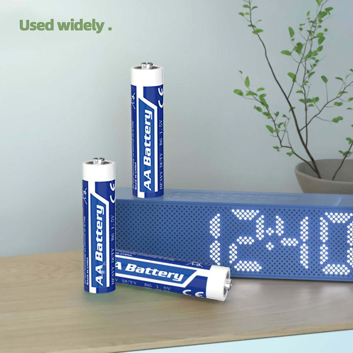 48-Pack: AA + AAA Carbon Battery Combo – 1.5V, Non-Rechargeable - A-1 Thread Vault