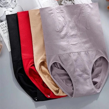 2pcs Women No Trace High Waist Shaping Brief Breathable Body Shaper Slimming Underwear Butt Lifter Control Pantie Shapewear Pant - A-1 Thread Vault