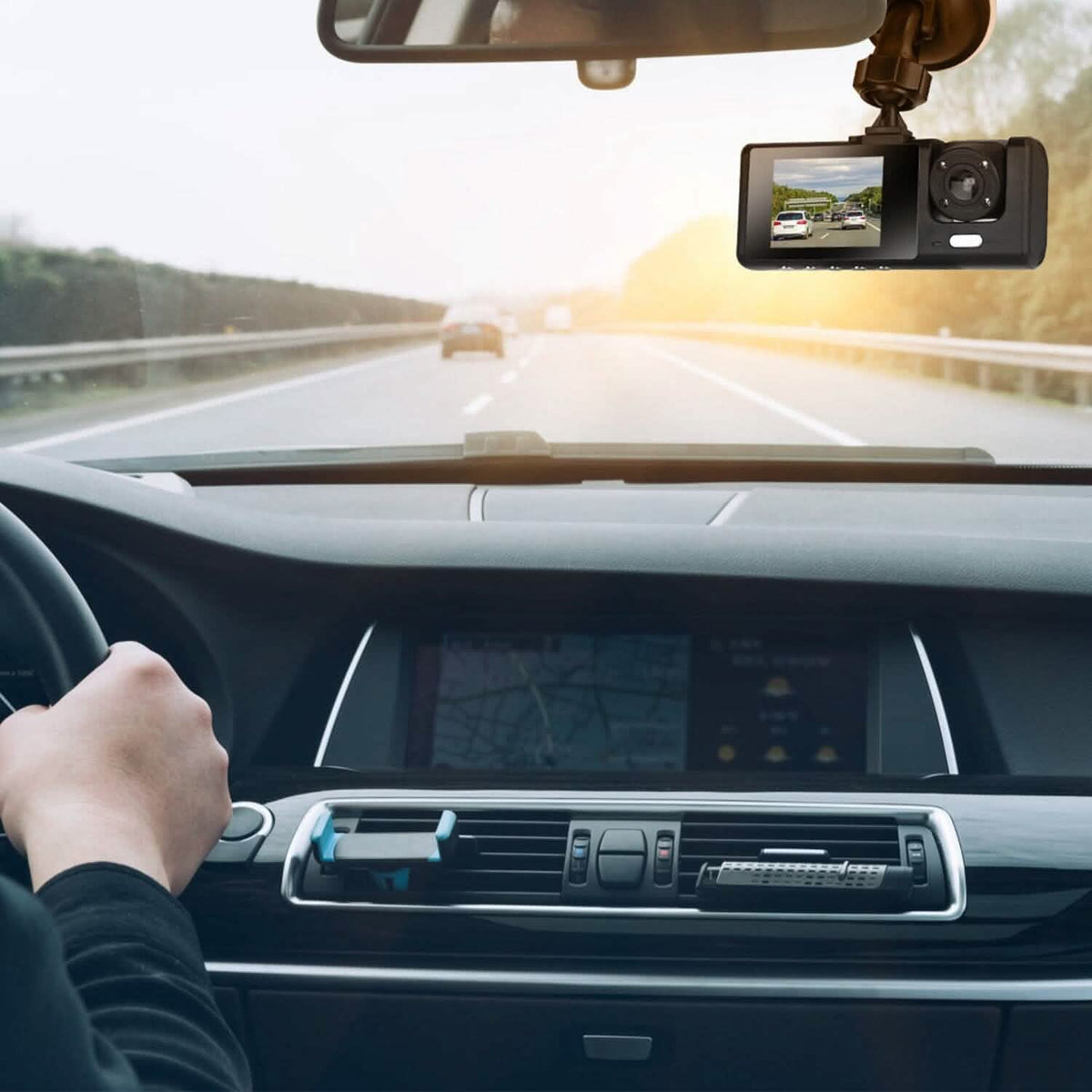 3 Channel Car DVR Dash Cam Video Recorder - A-1 Thread Vault