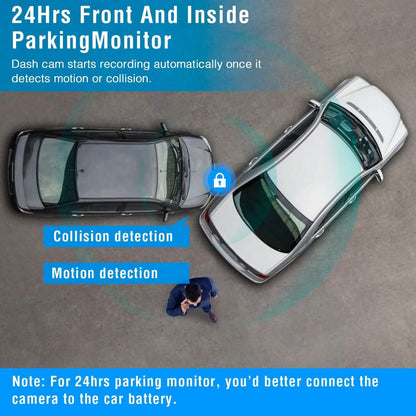 3 Channel Car DVR Dash Cam Video Recorder - A-1 Thread Vault