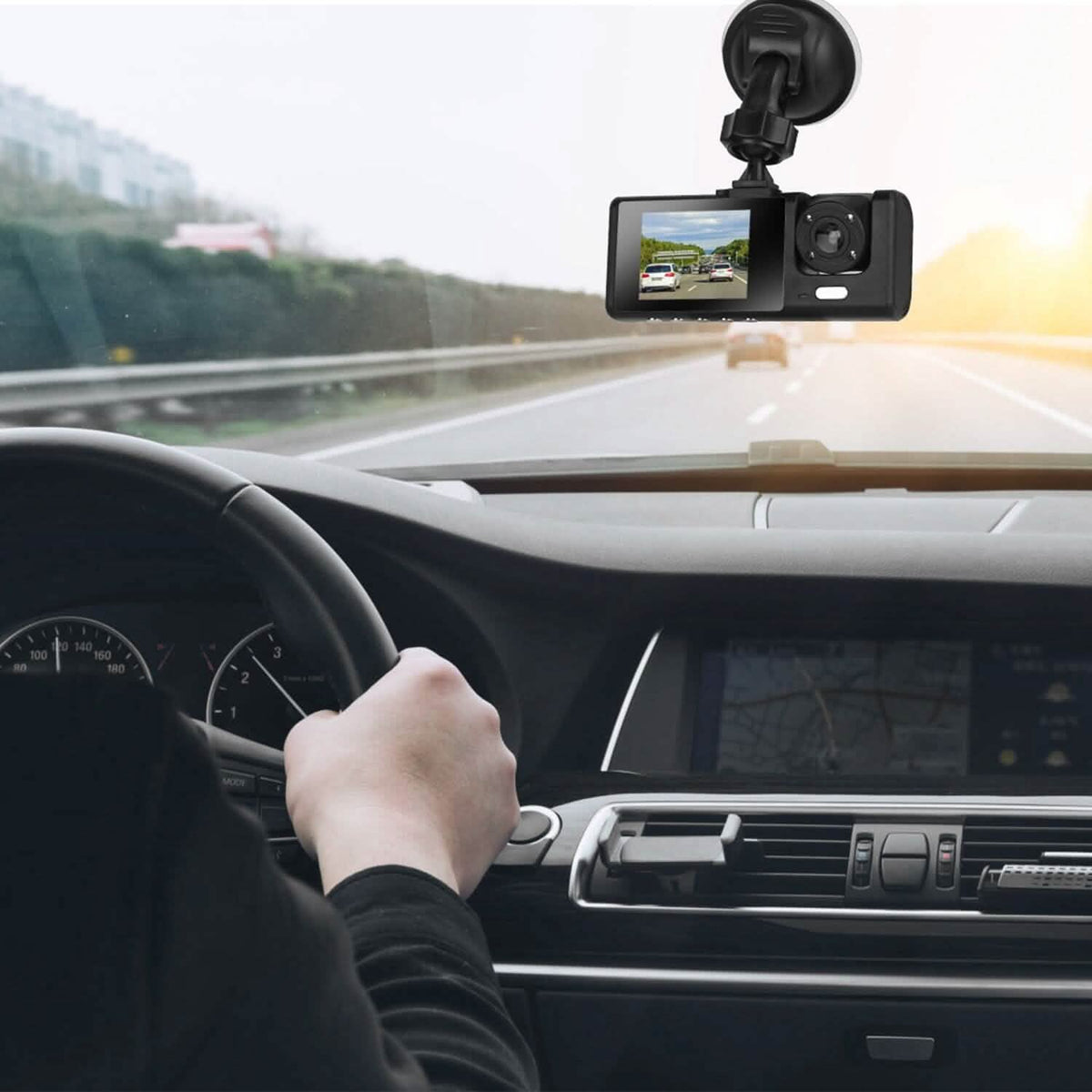 3 Channel Car DVR Dash Cam Video Recorder - A-1 Thread Vault