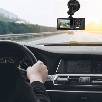 3 Channel Car DVR Dash Cam Video Recorder - A-1 Thread Vault