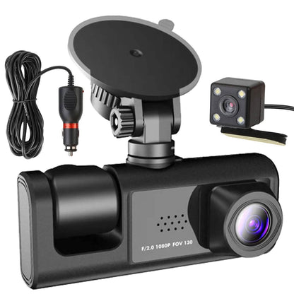 3 Channel Car DVR Dash Cam Video Recorder - A-1 Thread Vault
