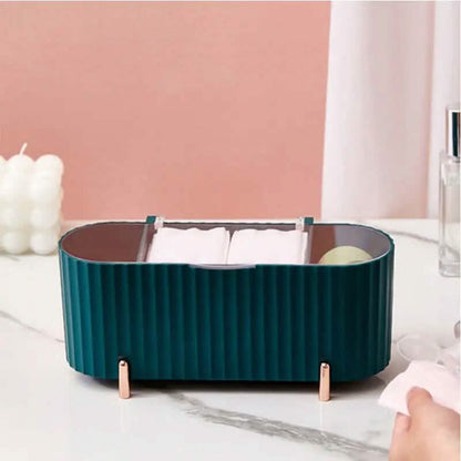 3 Compartments Cotton Swab Storage Box - A-1 Thread Vault