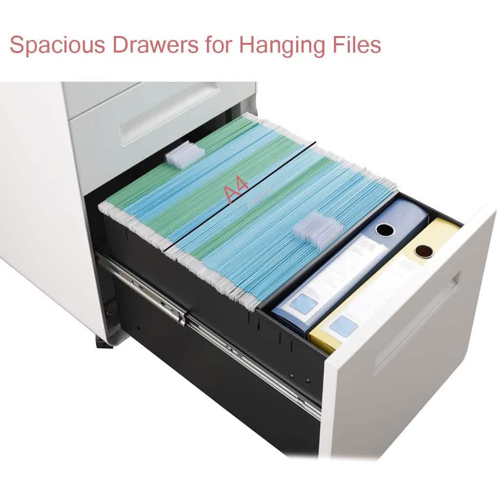 3 Drawer Rolling File Cabinet - A-1 Thread Vault