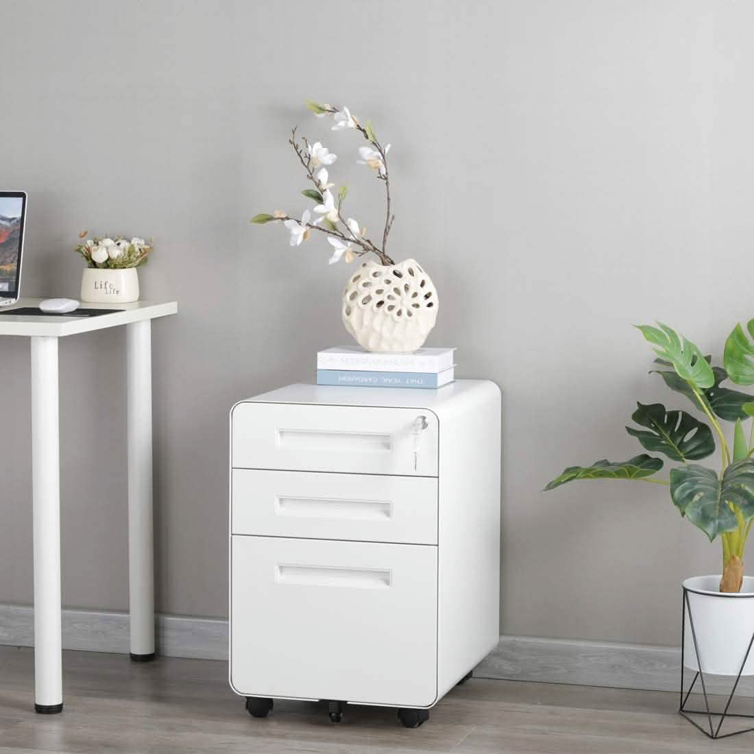 3 Drawer Rolling File Cabinet - A-1 Thread Vault