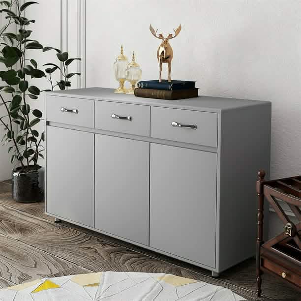 3 Drawer Sideboard Buffet Storage Cabinet - A-1 Thread Vault