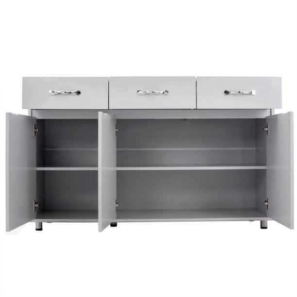 3 Drawer Sideboard Buffet Storage Cabinet - A-1 Thread Vault