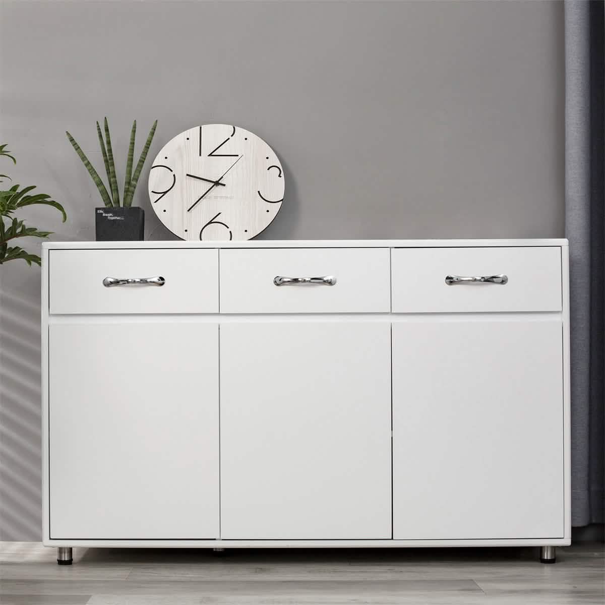 3 Drawer Sideboard Buffet Storage Cabinet - A-1 Thread Vault