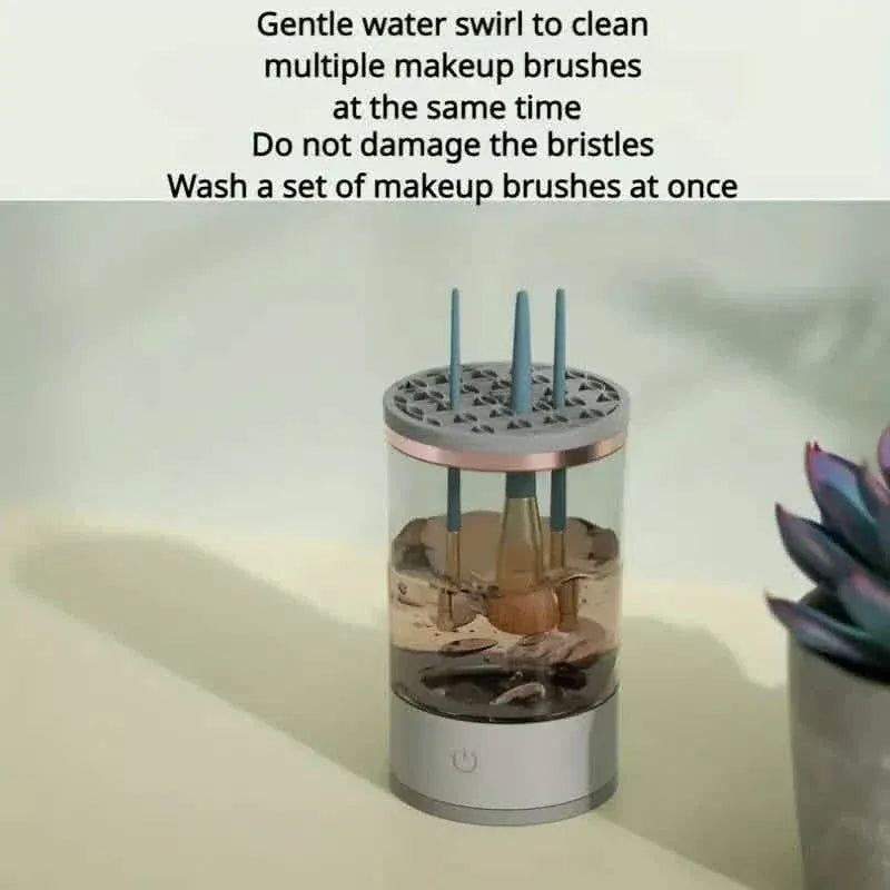 3-in-1 Automatic Makeup Brush Cleaning and Drying Stand - A-1 Thread Vault
