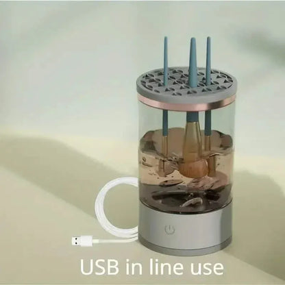 3-in-1 Automatic Makeup Brush Cleaning and Drying Stand - A-1 Thread Vault