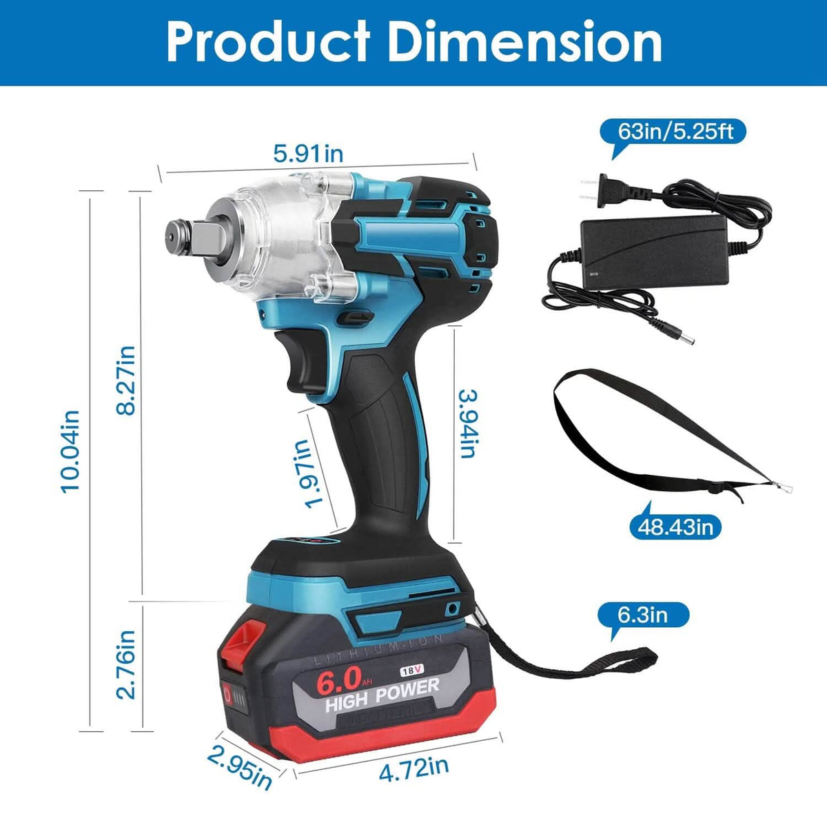3-In-1 Cordless Electric Impact Wrench Drill Screwdriver with Brushless Motor Max 3450RPM Variable Speed - A-1 Thread Vault