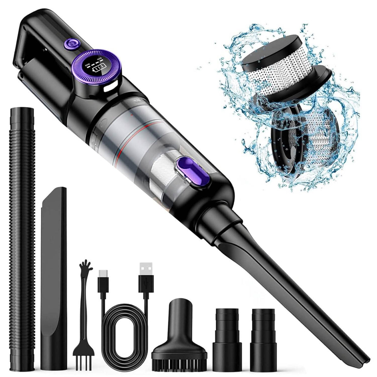 3-in-1 Handheld Cordless Car Vacuum Cleaner - A-1 Thread Vault