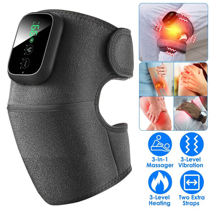 3-in-1 Heated Pads Massager with 3 Level Vibration - A-1 Thread Vault