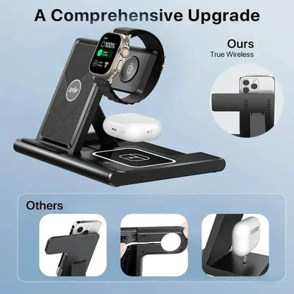 3-in-1 Multifunctional Convenient Wireless Charging Station - A-1 Thread Vault