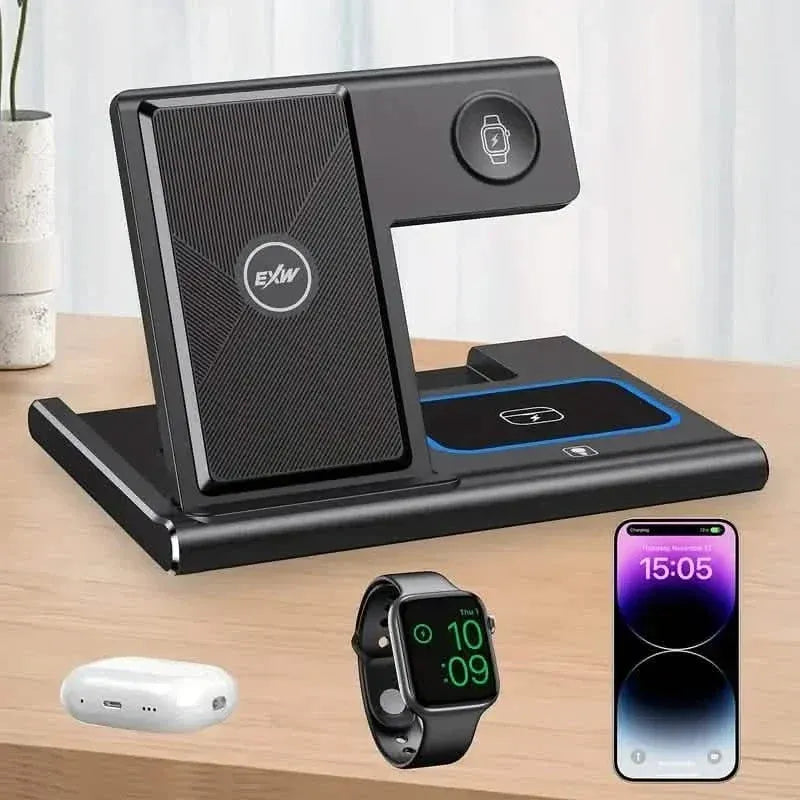 3-in-1 Multifunctional Convenient Wireless Charging Station - A-1 Thread Vault