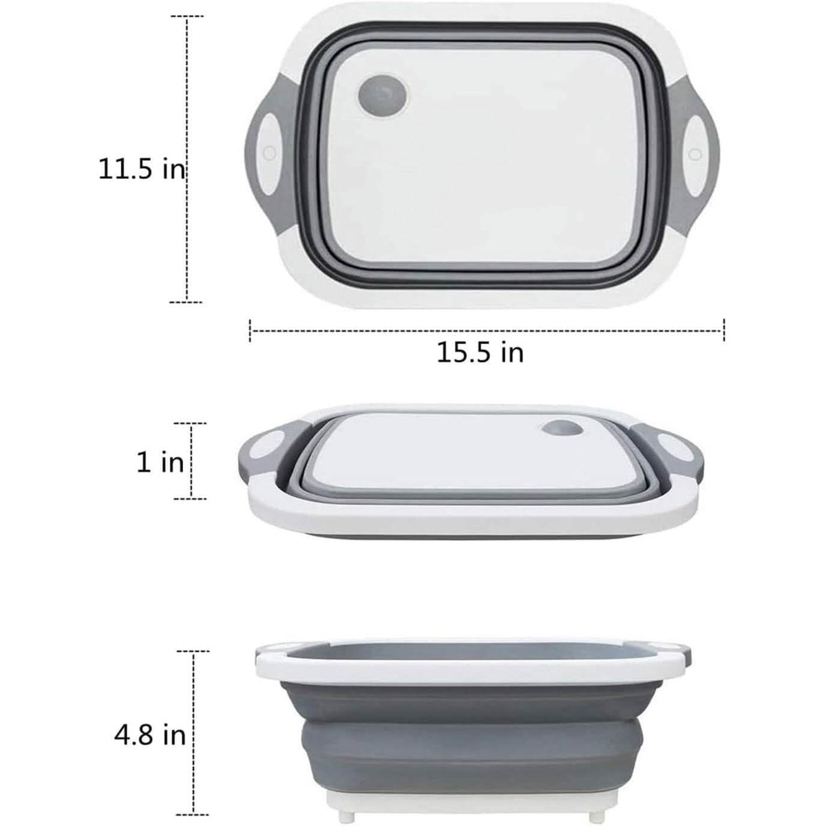 3-in-1 Multifunctional Foldable Cutting Board - A-1 Thread Vault