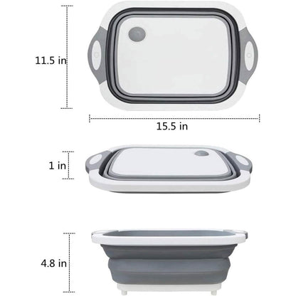 3-in-1 Multifunctional Foldable Cutting Board - A-1 Thread Vault