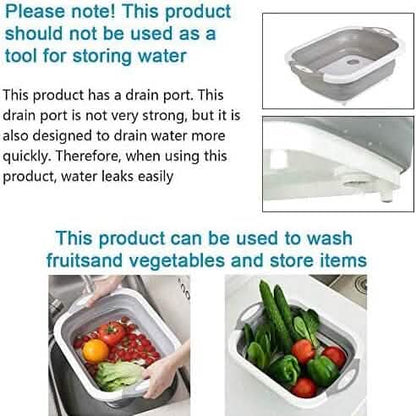 3-in-1 Multifunctional Foldable Cutting Board - A-1 Thread Vault