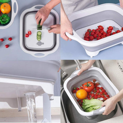 3-in-1 Multifunctional Foldable Cutting Board - A-1 Thread Vault