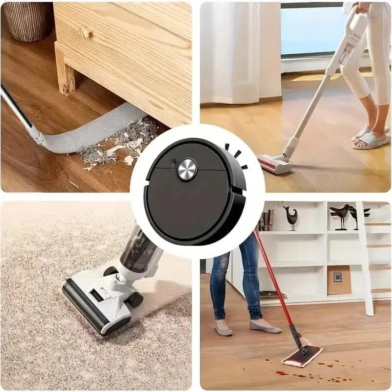 3-in-1 Robot Vacuum Mop Sweeper – USB Rechargeable - A-1 Thread Vault