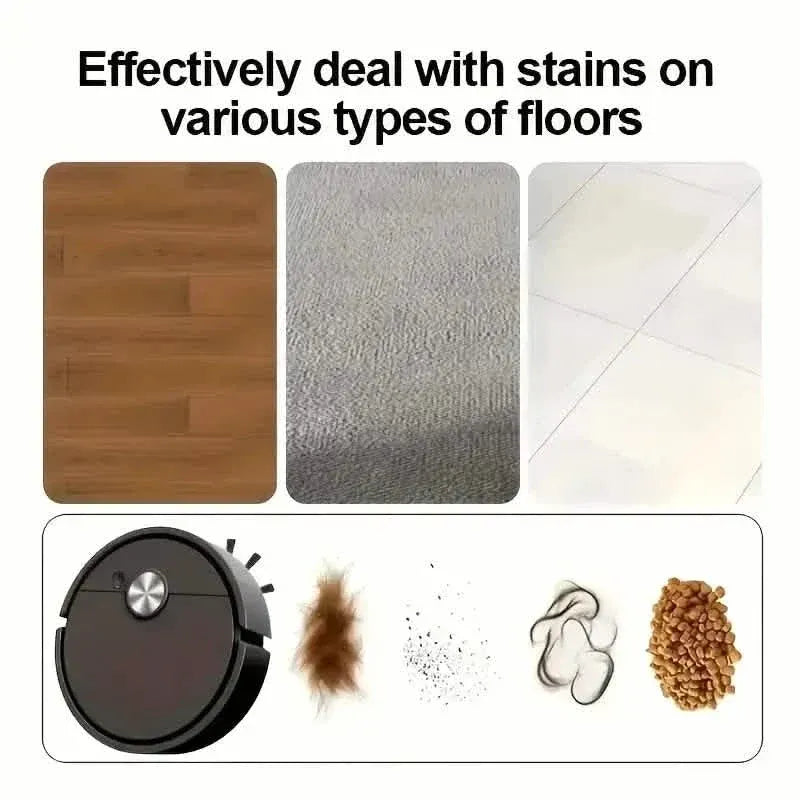 3-in-1 Robot Vacuum Mop Sweeper – USB Rechargeable - A-1 Thread Vault