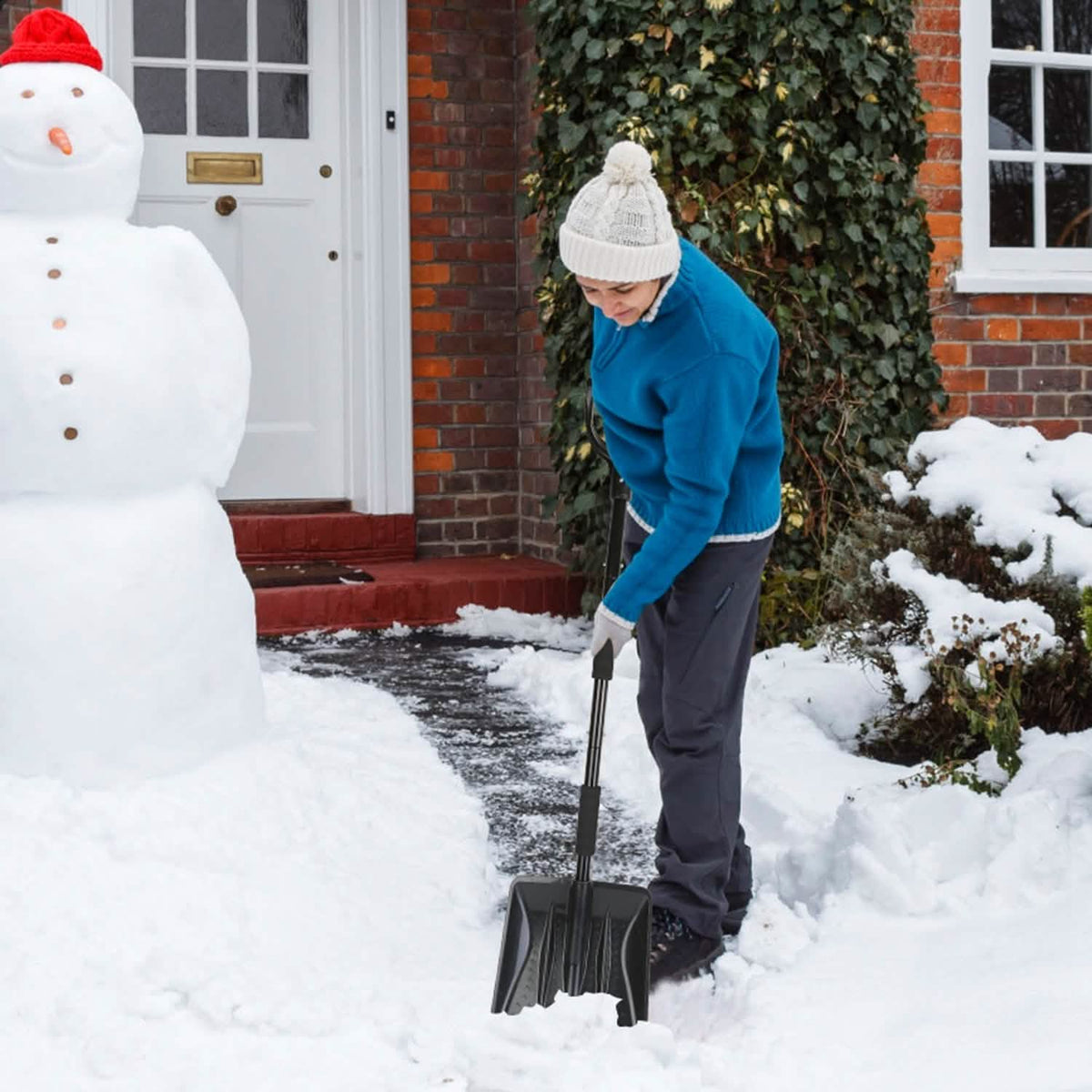 3-in-1 Snow Shovel Kit Brush Ice Scraper - A-1 Thread Vault