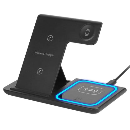 3-in-1 Wireless Fast Charging Station Dock Foldable - A-1 Thread Vault