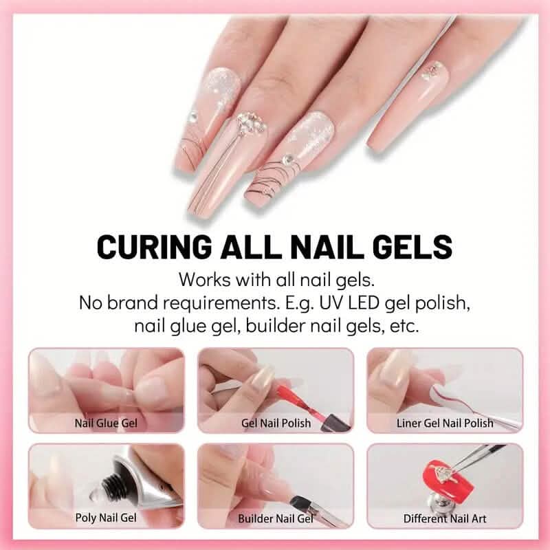 3 LED Mini UV/LED Nail Dryer - A-1 Thread Vault