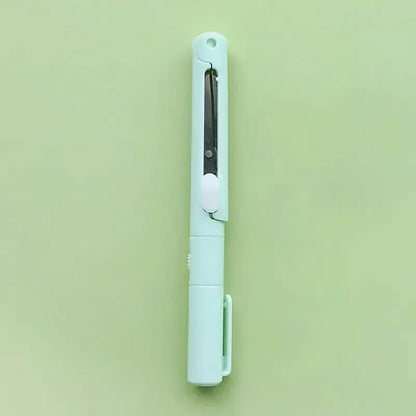 3-Pack: 2-in-1 Pen Style Scissors with Paper Cutter - A-1 Thread Vault