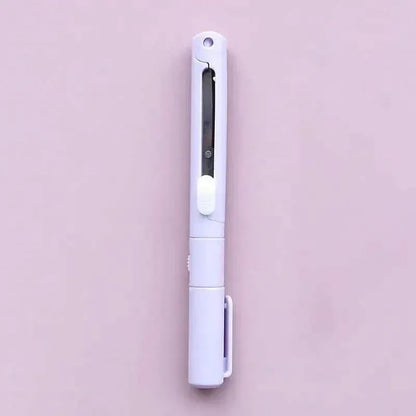 3-Pack: 2-in-1 Pen Style Scissors with Paper Cutter - A-1 Thread Vault