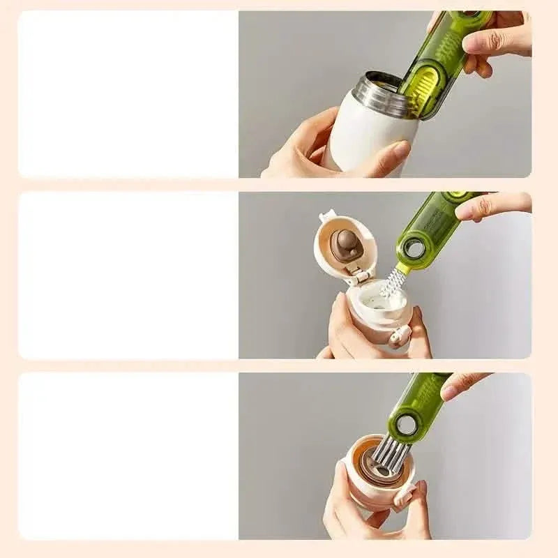 3-Pack: 3-in-1 Tiny Bottle Cup Lid Detail Brush - A-1 Thread Vault