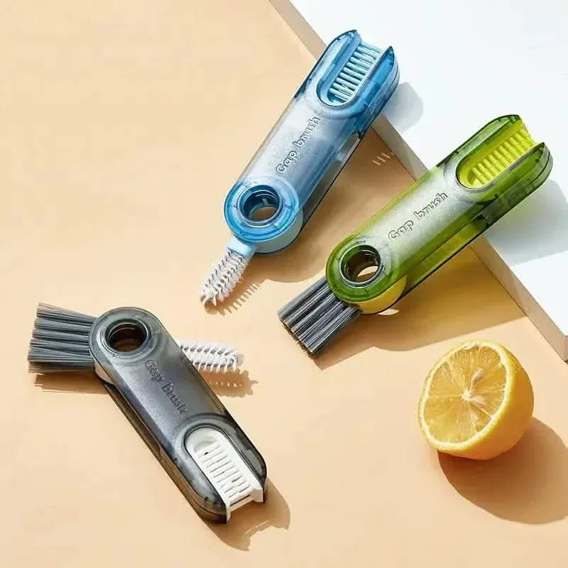 3-Pack: 3-in-1 Tiny Bottle Cup Lid Detail Brush - A-1 Thread Vault