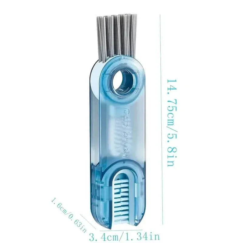 3-Pack: 3-in-1 Tiny Bottle Cup Lid Detail Brush - A-1 Thread Vault
