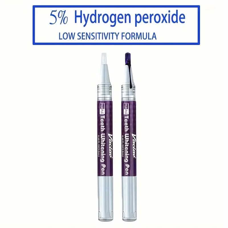3-Pack: 3ml/0.1fl oz Mint Flavor Purple Teeth Whitening Gel Pen - A-1 Thread Vault
