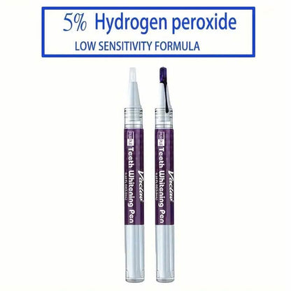3-Pack: 3ml/0.1fl oz Mint Flavor Purple Teeth Whitening Gel Pen - A-1 Thread Vault