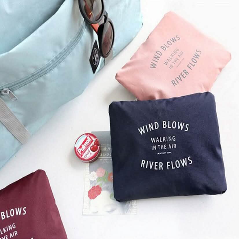 3-Pack: Compact & Stylish Foldable Travel Storage Bag - A-1 Thread Vault