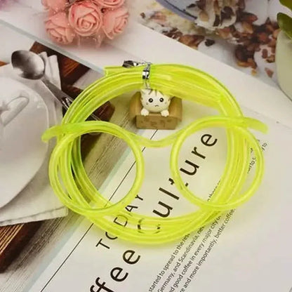 3-Pack: Creative Fun Glasses Straw Crazy Funny Art Straw - A-1 Thread Vault
