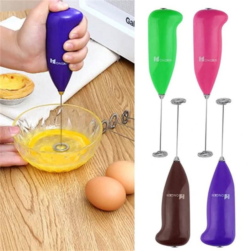 3-Pack: Electric Milk Frother Handheld Whisk - A-1 Thread Vault