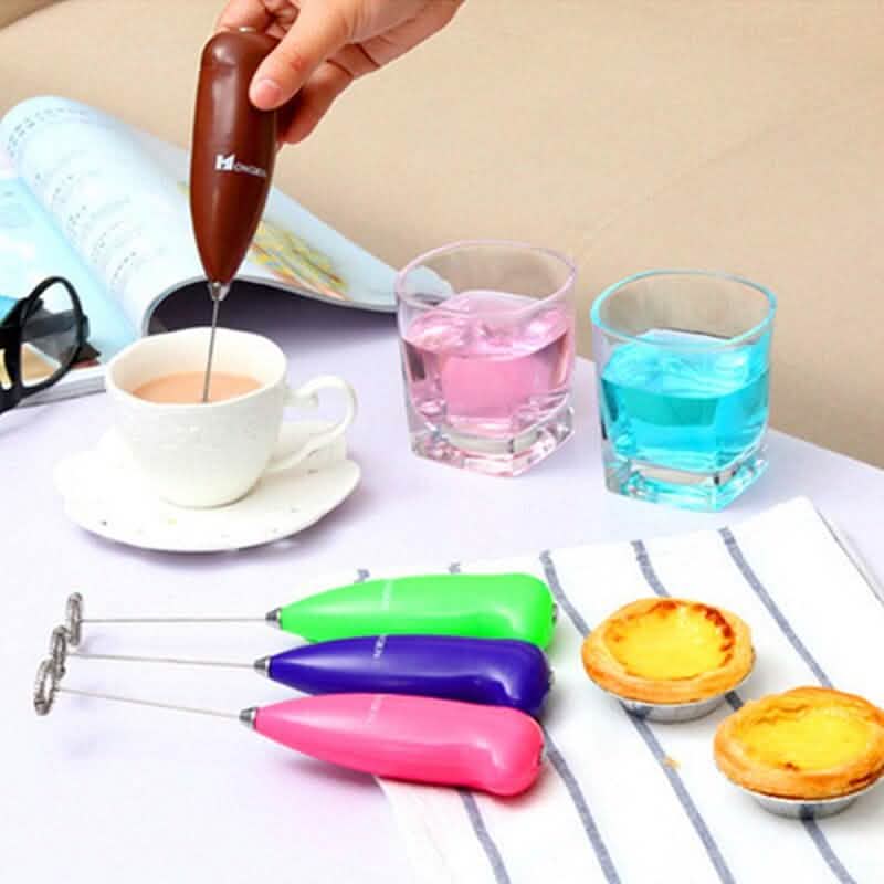 3-Pack: Electric Milk Frother Handheld Whisk - A-1 Thread Vault