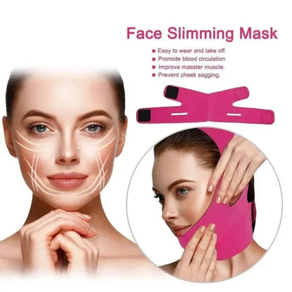 3-Pack: Face Lifting Firming Bandage Face Belt - A-1 Thread Vault