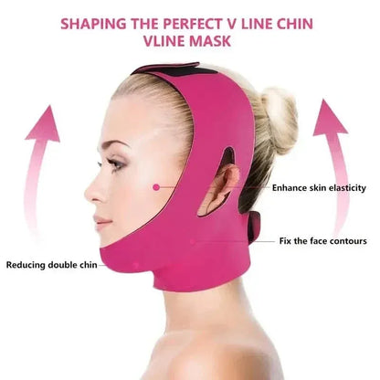 3-Pack: Face Lifting Firming Bandage Face Belt - A-1 Thread Vault