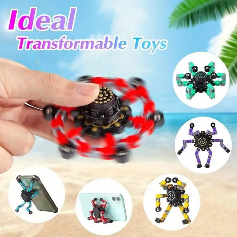 3-Pack: Fidget Toys Transformable Spinners - A-1 Thread Vault