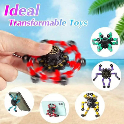 3-Pack: Fidget Toys Transformable Spinners - A-1 Thread Vault
