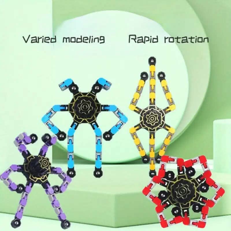 3-Pack: Fidget Toys Transformable Spinners - A-1 Thread Vault