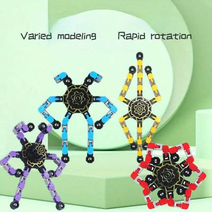 3-Pack: Fidget Toys Transformable Spinners - A-1 Thread Vault