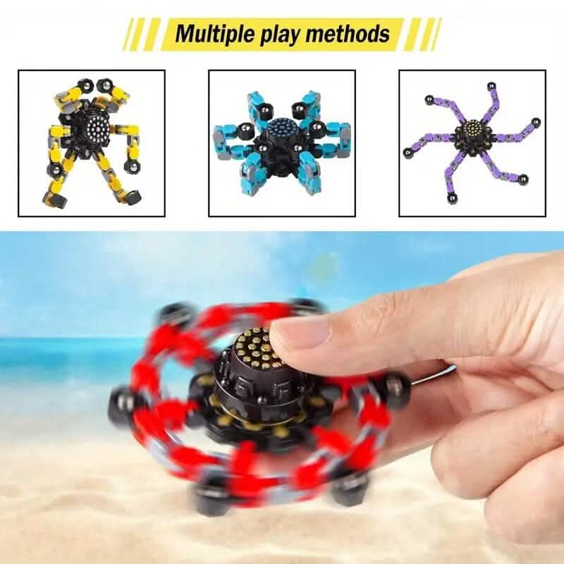 3-Pack: Fidget Toys Transformable Spinners - A-1 Thread Vault