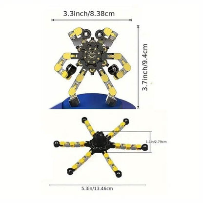 3-Pack: Fidget Toys Transformable Spinners - A-1 Thread Vault
